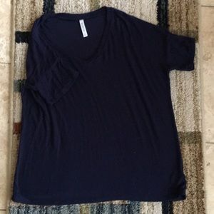 Blue loose fitting T-shirt!